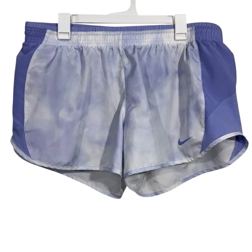 Nike Dri-Fit Purple Marlbled Athletic Shorts